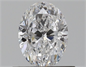 Diamante Natural 0.60 quilates, Ovalado , Color D, claridad VS1 y certificado GIA