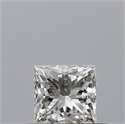 Diamante Natural 0.40 quilates, Princesa , Color F, claridad VVS1 y certificado IGI