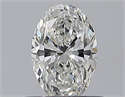 Diamante Natural 0.50 quilates, Ovalado , Color G, claridad VVS2 y certificado GIA