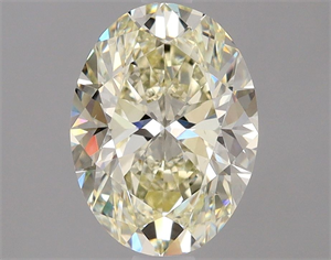 Foto Diamante Natural 1.70 quilates, Ovalado , Color M, claridad VS2 y certificado GIA de