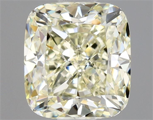 Foto Diamante Natural 1.02 quilates, Del cojín , Color N, claridad VS1 y certificado GIA de