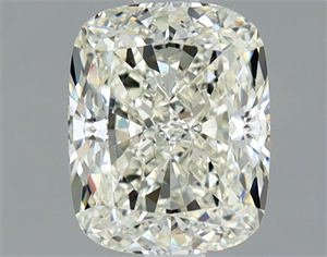 Foto Diamante Natural 1.72 quilates, Del cojín , Color L, claridad IF y certificado GIA de