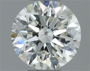 Foto Diamante Natural 0.71 quilates, Redondo , Color I, claridad SI1 y certificado IGI de