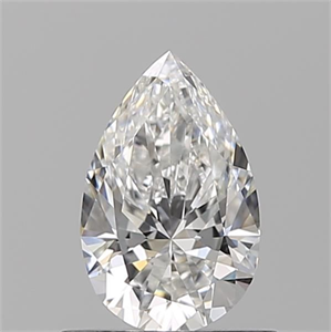 Foto Diamante Natural 0.71 quilates, De pera , Color E, claridad VVS1 y certificado GIA de