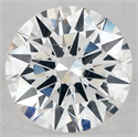 Natural Diamond 0.78 Carats, Round with Excellent Cut, F Color, SI2 Clarity and Certified by GIA