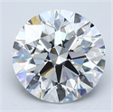 Diamante Natural 2.23 quilates, Redondo , Color F, claridad VS1 y certificado GIA
