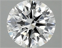 Del inventario de diamantes de laboratorio, 1.49 quilates, Redondo , Color F, claridad VS1 y certificado IGI