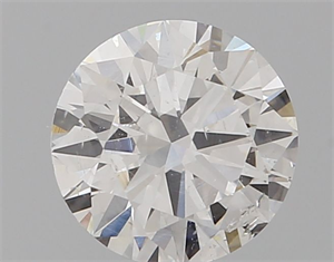 Picture of Natural Diamond 0.70 Carats, Round with Excellent Cut, E Color, SI2 Clarity and Certified by IGI