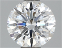 Lab Grown Diamond 1.00 Carats, Round with Ideal Cut, D Color, VS1 Clarity and Certified by IGI