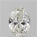 Diamante Natural 0.90 quilates, Ovalado , Color H, claridad VS2 y certificado GIA