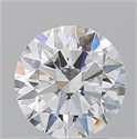 Diamante Natural 1.53 quilates, Redondo , Color G, claridad VVS2 y certificado GIA