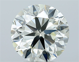 Foto Diamante Natural 3.09 quilates, Redondo , Color J, claridad SI1 y certificado IGI de