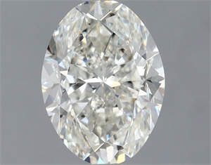 Picture of Natural Diamond 1.00 Carats, Oval with  Cut, H Color, SI2 Clarity and Certified by GIA