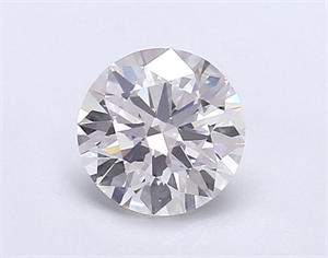 Picture of Lab Grown Diamond 1.03 Carats, Round with Ideal Cut, E Color, SI1 Clarity and Certified by IGI
