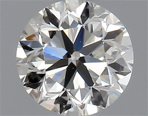 Picture of Natural Diamond 0.46 Carats, Round with Very Good Cut, H Color, VS1 Clarity and Certified by IGI