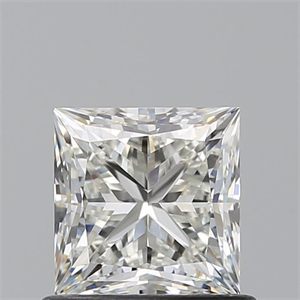 Picture of Natural Diamond 0.90 Carats, Princess with  Cut, I Color, VVS2 Clarity and Certified by GIA
