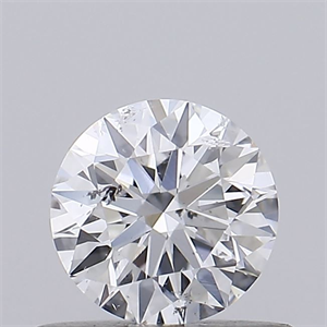 Picture of Natural Diamond 0.50 Carats, Round with Excellent Cut, E Color, SI2 Clarity and Certified by IGI