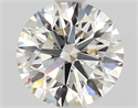 Natural Diamond 1.08 Carats, Round with Excellent Cut, I Color, VS2 Clarity and Certified by GIA