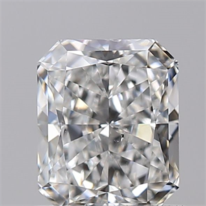 Picture of Natural Diamond 1.00 Carats, Radiant with  Cut, F Color, VS2 Clarity and Certified by GIA