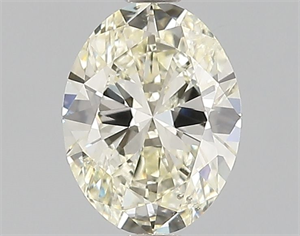 Picture of Natural Diamond 1.02 Carats, Oval with  Cut, N Color, SI1 Clarity and Certified by GIA