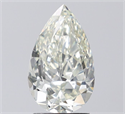 Natural Diamond 1.70 Carats, Pear with  Cut, K Color, VS2 Clarity and Certified by IGI