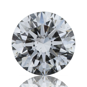 Picture of Natural Diamond 1.01 Carats, Round with Excellent Cut, G Color, SI2 Clarity and Certified by GIA
