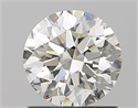 Natural Diamond 1.06 Carats, Round with Excellent Cut, I Color, VVS1 Clarity and Certified by GIA