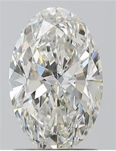 Foto Diamante Natural 1.20 quilates, Ovalado , Color I, claridad SI2 y certificado GIA de