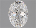 Natural Diamond 2.50 Carats, Oval with  Cut, E Color, SI1 Clarity and Certified by GIA