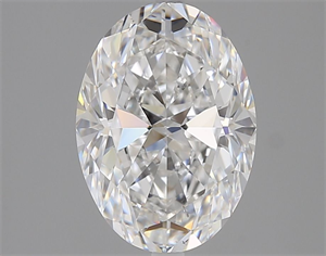 Picture of Natural Diamond 2.50 Carats, Oval with  Cut, E Color, SI1 Clarity and Certified by GIA