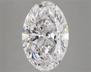 Picture of Natural Diamond 6.35 Carats, Oval with  Cut, D Color, VVS1 Clarity and Certified by GIA