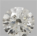 Natural Diamond 0.50 Carats, Round with Very Good Cut, K Color, VS2 Clarity and Certified by IGI