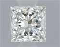 Diamante Natural 0.40 quilates, Princesa , Color J, claridad VS1 y certificado GIA
