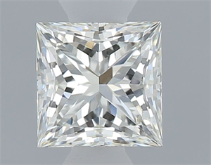 Foto Diamante Natural 0.40 quilates, Princesa , Color J, claridad VS1 y certificado GIA de