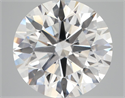 Lab Grown Diamond 8.50 Carats, Round with Ideal Cut, G Color, VS2 Clarity and Certified by IGI