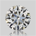 Natural Diamond 0.71 Carats, Round with Very Good Cut, F Color, VS2 Clarity and Certified by GIA
