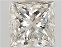 Natural Diamond 1.47 Carats, Princess with  Cut, K Color, VS1 Clarity and Certified by GIA