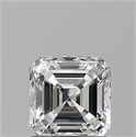 Natural Diamond 1.02 Carats, Asscher with  Cut, D Color, VVS2 Clarity and Certified by GIA