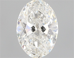 Foto Diamante Natural 0.43 quilates, Ovalado , Color G, claridad SI2 y certificado GIA de