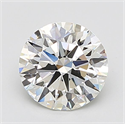 Del inventario de diamantes de laboratorio, 2.76 quilates, Redondo , Color H, claridad IF y certificado IGI