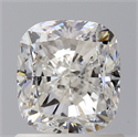 Diamante Natural 1.20 quilates, Del cojín , Color H, claridad SI1 y certificado GIA