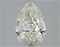 Diamante Natural 3.01 quilates, De pera , Color K, claridad SI1 y certificado IGI