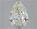 Diamante Natural 3.01 quilates, De pera , Color K, claridad SI1 y certificado IGI