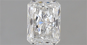 Picture of Natural Diamond 0.70 Carats, Radiant with  Cut, E Color, IF Clarity and Certified by GIA