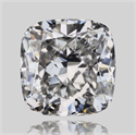 Diamante Natural 0.52 quilates, Del cojín , Color F, claridad VVS2 y certificado GIA
