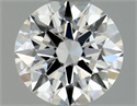 Diamante Natural 0.43 quilates, Redondo , Color D, claridad VVS2 y certificado GIA