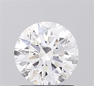 Picture of Lab Grown Diamond 1.10 Carats, Round with Ideal Cut, E Color, VVS1 Clarity and Certified by IGI