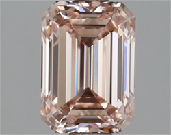 Picture of Lab Grown Diamond 1.82 Carats, Emerald with  Cut, Fancy Intense Pink Color, VS1 Clarity and Certified by IGI