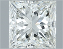 Diamante Natural 1.51 quilates, Princesa , Color I, claridad VS2 y certificado IGI