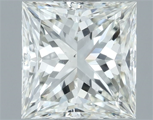 Foto Diamante Natural 1.51 quilates, Princesa , Color I, claridad VS2 y certificado IGI de
